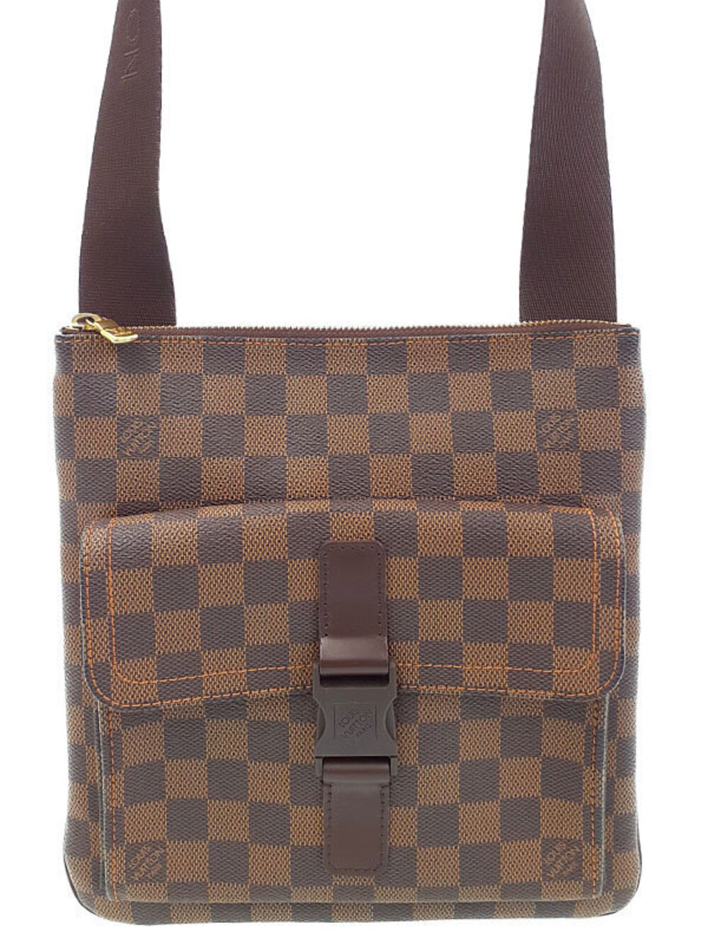 Louis Vuitton Damier Pochette Melville Shoulder Bag